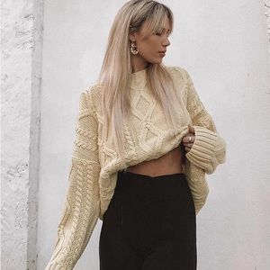 Princess polly anaya yellow oversized sweater